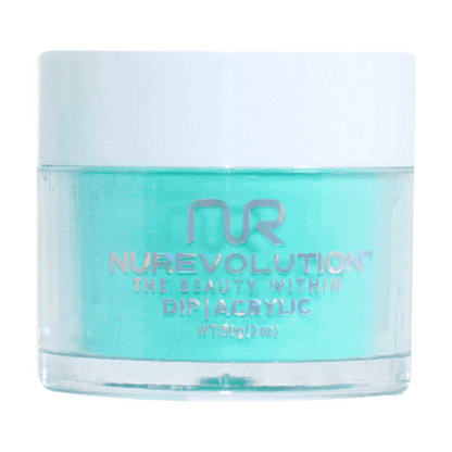 NuRevolution Trio Dip/Acrylic Powder 009 Stone Jade - EMOI SUPPLY