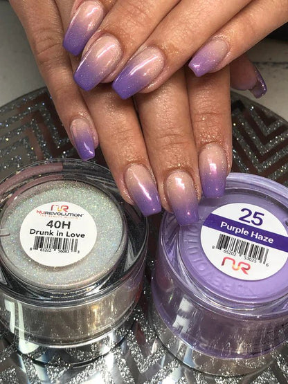 NuRevolution Trio Dip/Acrylic Powder 025 Purple Haze - EMOI SUPPLY