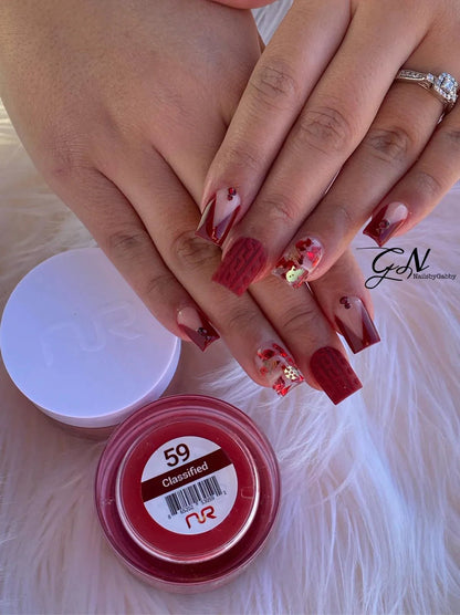 NuRevolution Trio Dip/Acrylic Powder 059 Classified - EMOI SUPPLY
