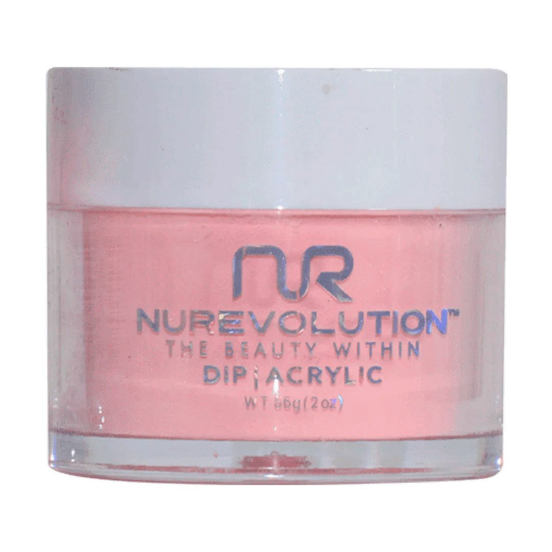 NuRevolution Trio Dip/Acrylic Powder 062 Pink Satin - EMOI SUPPLY