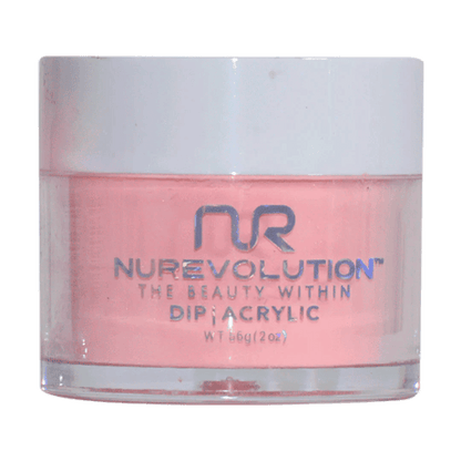NuRevolution Trio Dip/Acrylic Powder 062 Pink Satin - EMOI SUPPLY