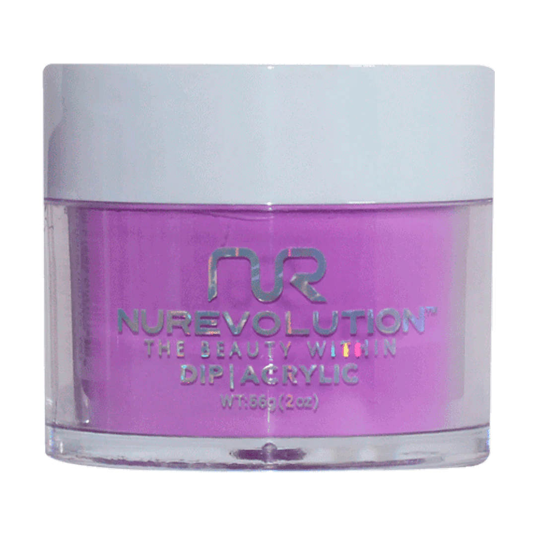 NuRevolution Trio Dip/Acrylic Powder 093 Grape Escape - EMOI SUPPLY