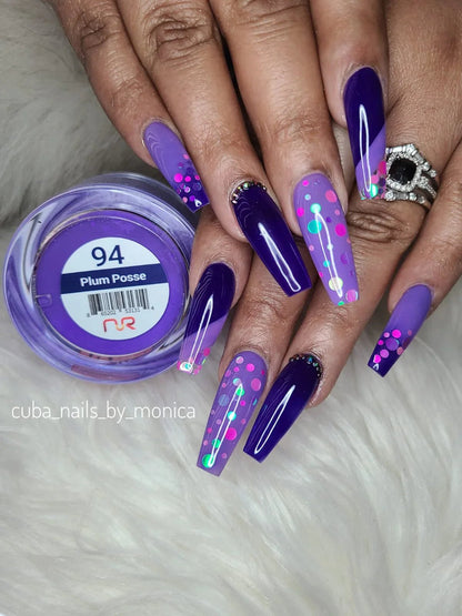 NuRevolution Trio Dip/Acrylic Powder 094 Plump Posse - EMOI SUPPLY