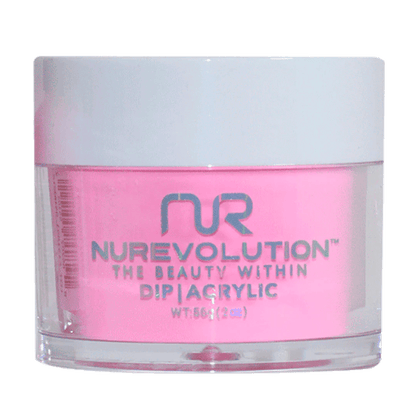 NuRevolution Trio Dip/Acrylic Powder 102 Tropical Pink - EMOI SUPPLY