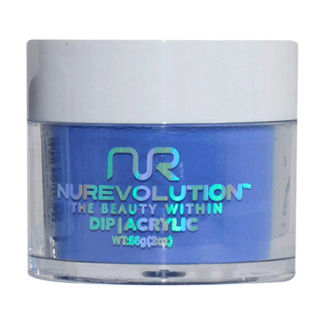 NuRevolution Trio Dip/Acrylic Powder 145 Blue Me Away - EMOI SUPPLY