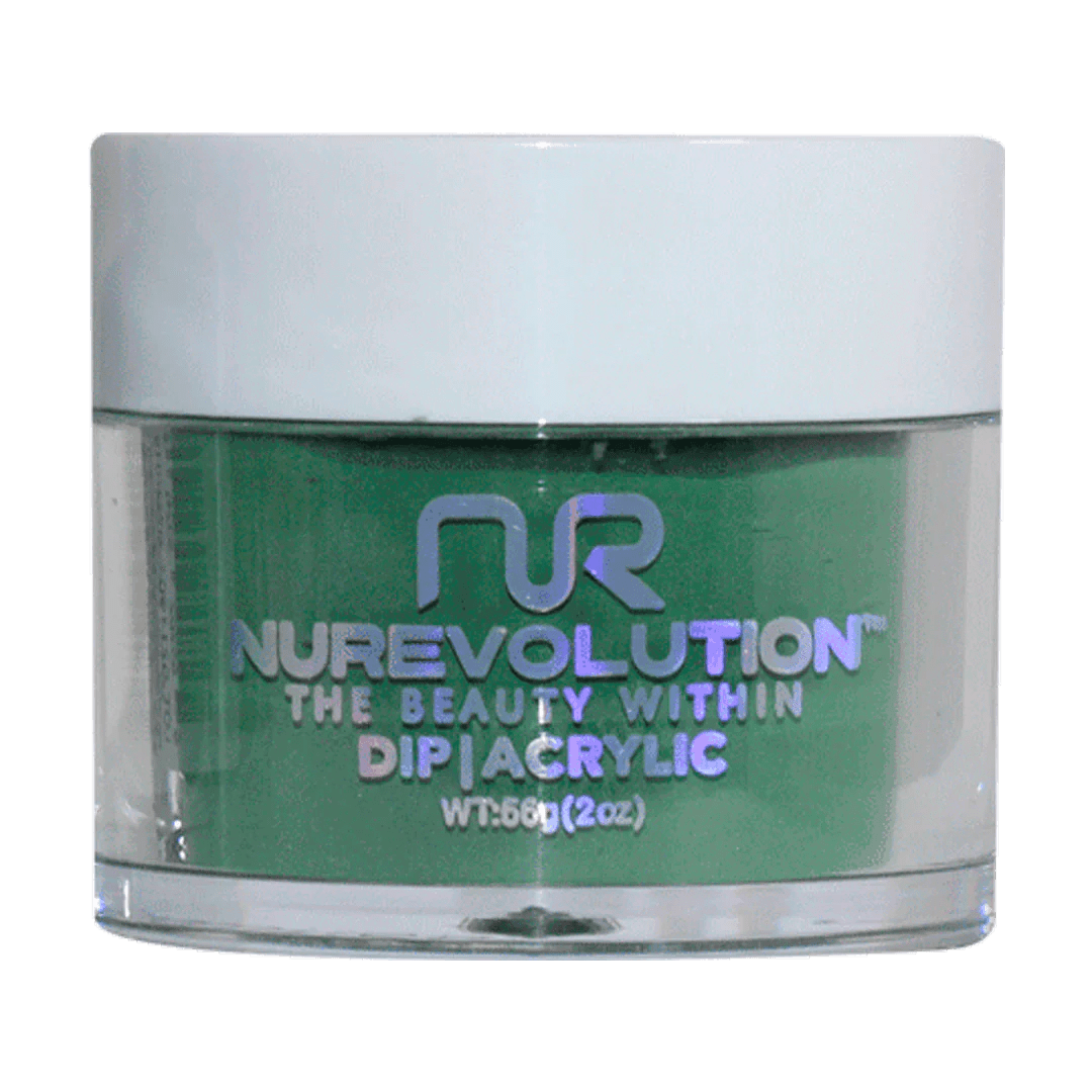 NuRevolution Trio Dip/Acrylic Powder 146 Evergreen - EMOI SUPPLY