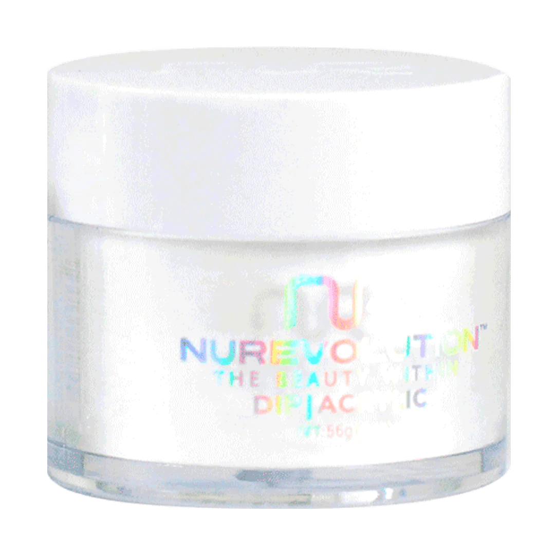 NuRevolution Trio Dip/Acrylic Powder 153 American White - EMOI SUPPLY
