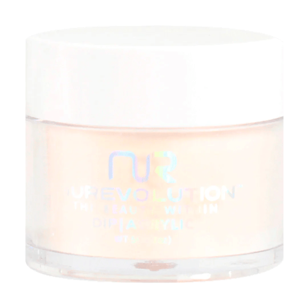 NuRevolution Trio Dip/Acrylic Powder 155 Seashell - EMOI SUPPLY