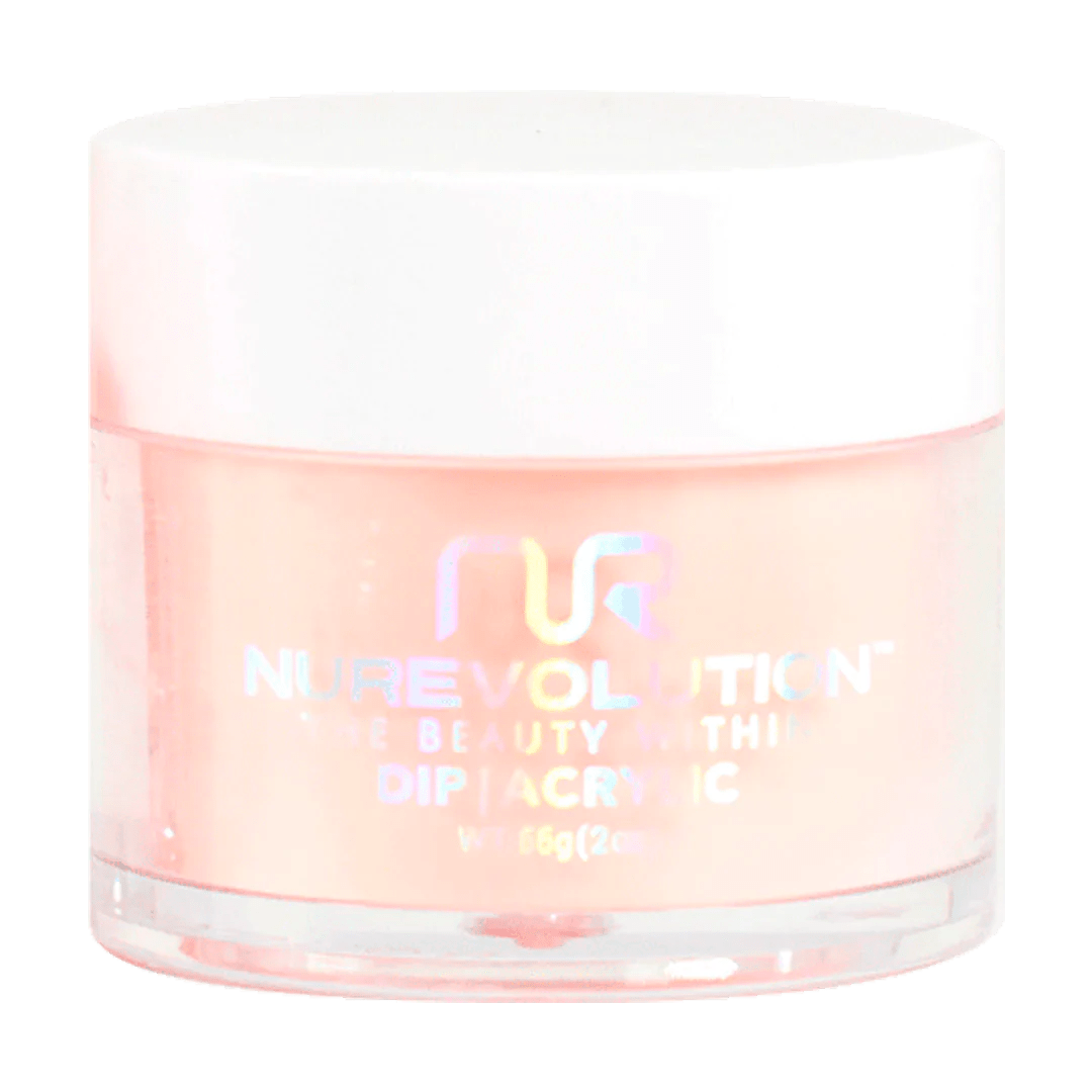 NuRevolution Trio Dip/Acrylic Powder 174 Peachy - EMOI SUPPLY