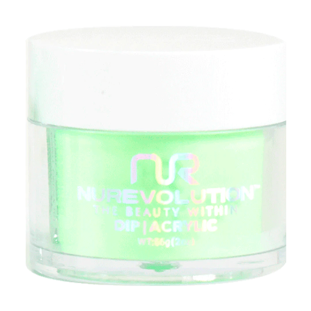 NuRevolution Trio Dip/Acrylic Powder 180 Lime Yours - EMOI SUPPLY