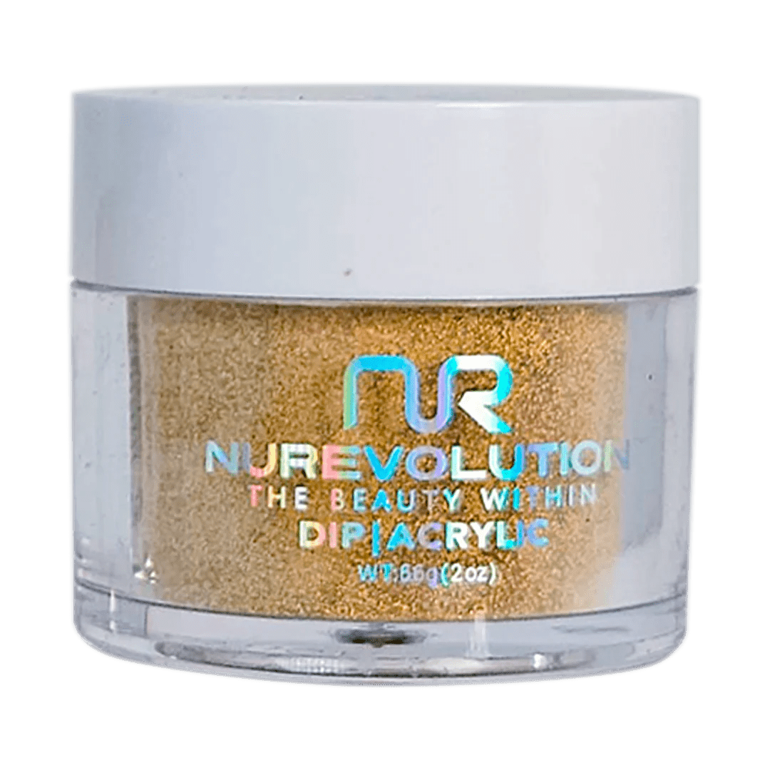 NuRevolution Trio Dip/Acrylic Powder 195 24K - EMOI SUPPLY