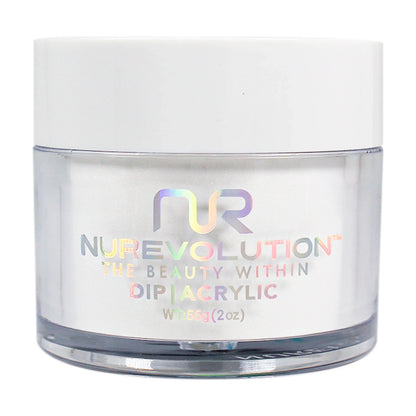 NuRevolution Trio Dip/Acrylic Powder 202 Glass Slipper - EMOI SUPPLY