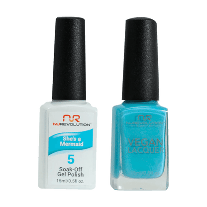 NuRevolution Trio Duo Gel &amp; Lacquer 005 She&