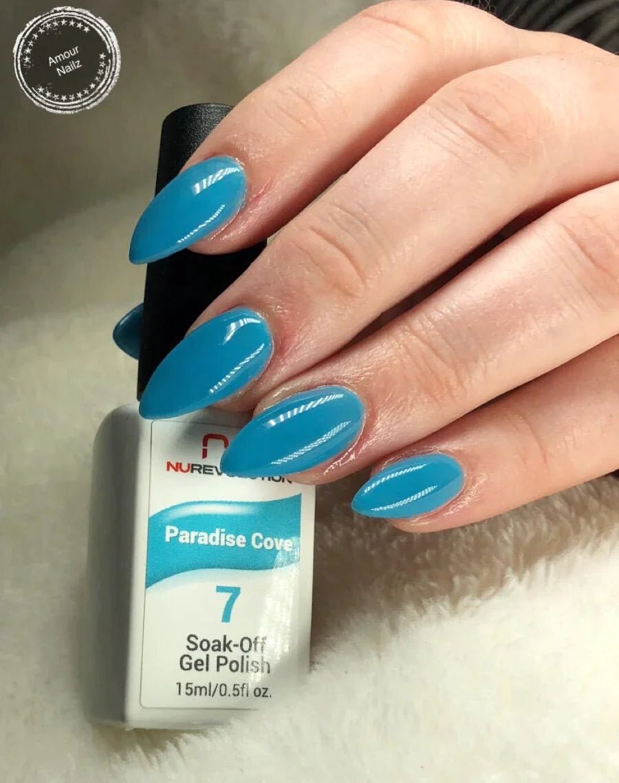 NuRevolution Trio Duo Gel &amp; Lacquer 007 Paradise Cove - EMOI SUPPLY