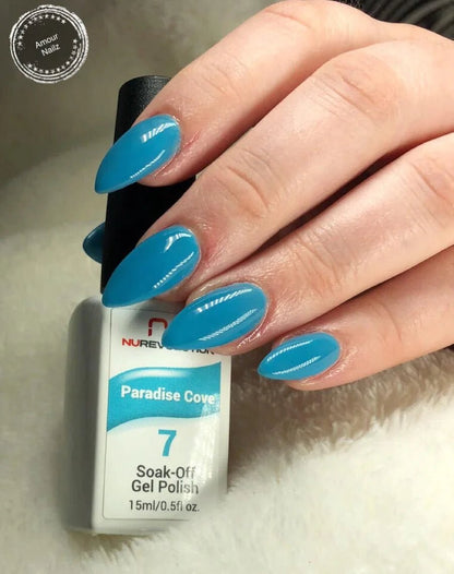 NuRevolution Trio Duo Gel &amp; Lacquer 007 Paradise Cove - EMOI SUPPLY