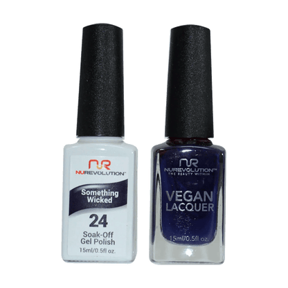 NuRevolution Trio Duo Gel &amp; Lacquer 024 Something Wicked - EMOI SUPPLY