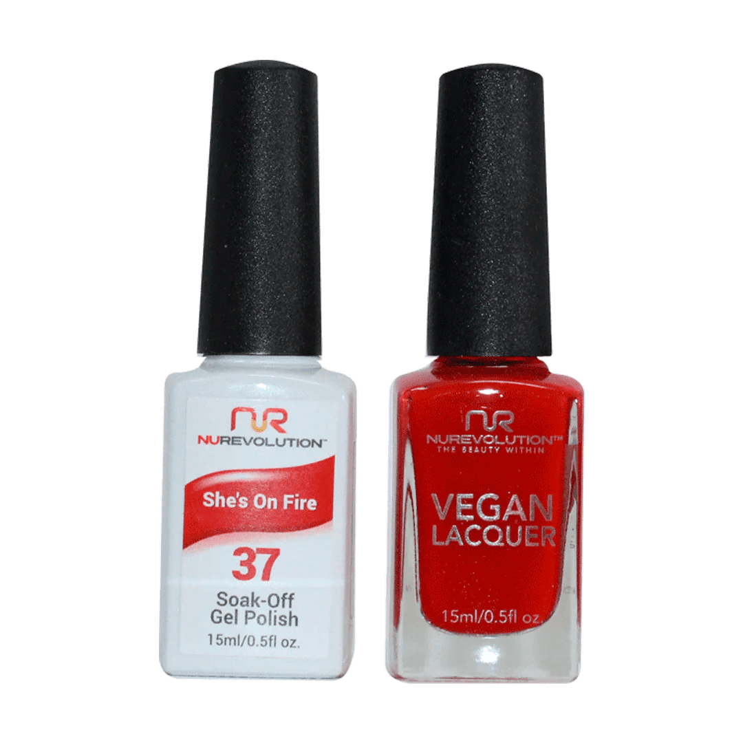 NuRevolution Trio Duo Gel &amp; Lacquer 037 She&