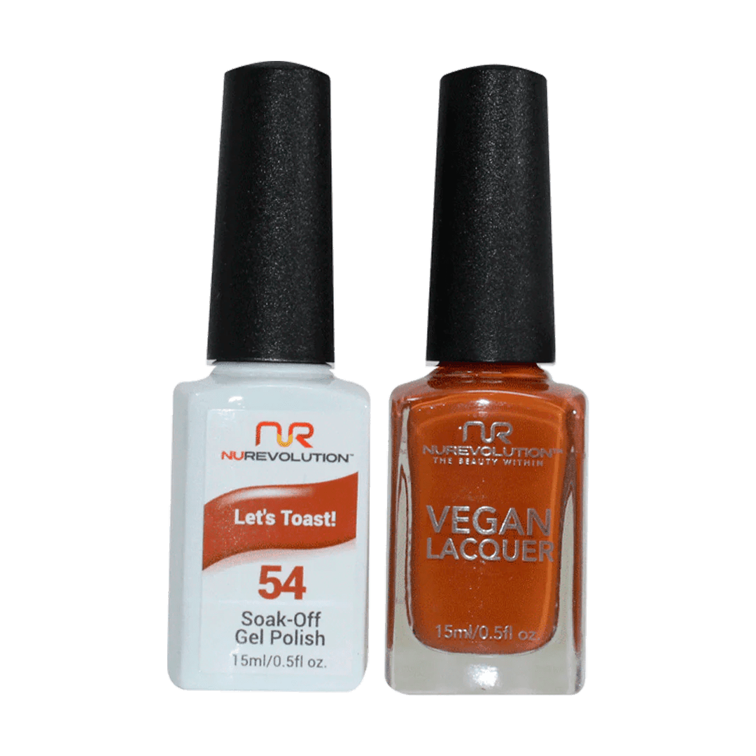 NuRevolution Trio Duo Gel &amp; Lacquer 054 Let&
