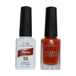 NuRevolution Trio Duo Gel &amp; Lacquer 055 Infamous - EMOI SUPPLY