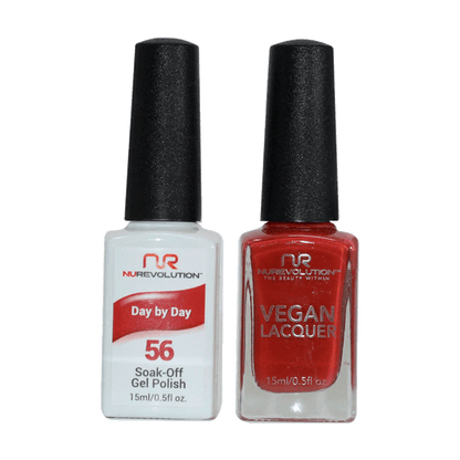 NuRevolution Trio Duo Gel &amp; Lacquer 056 Day By Day - EMOI SUPPLY