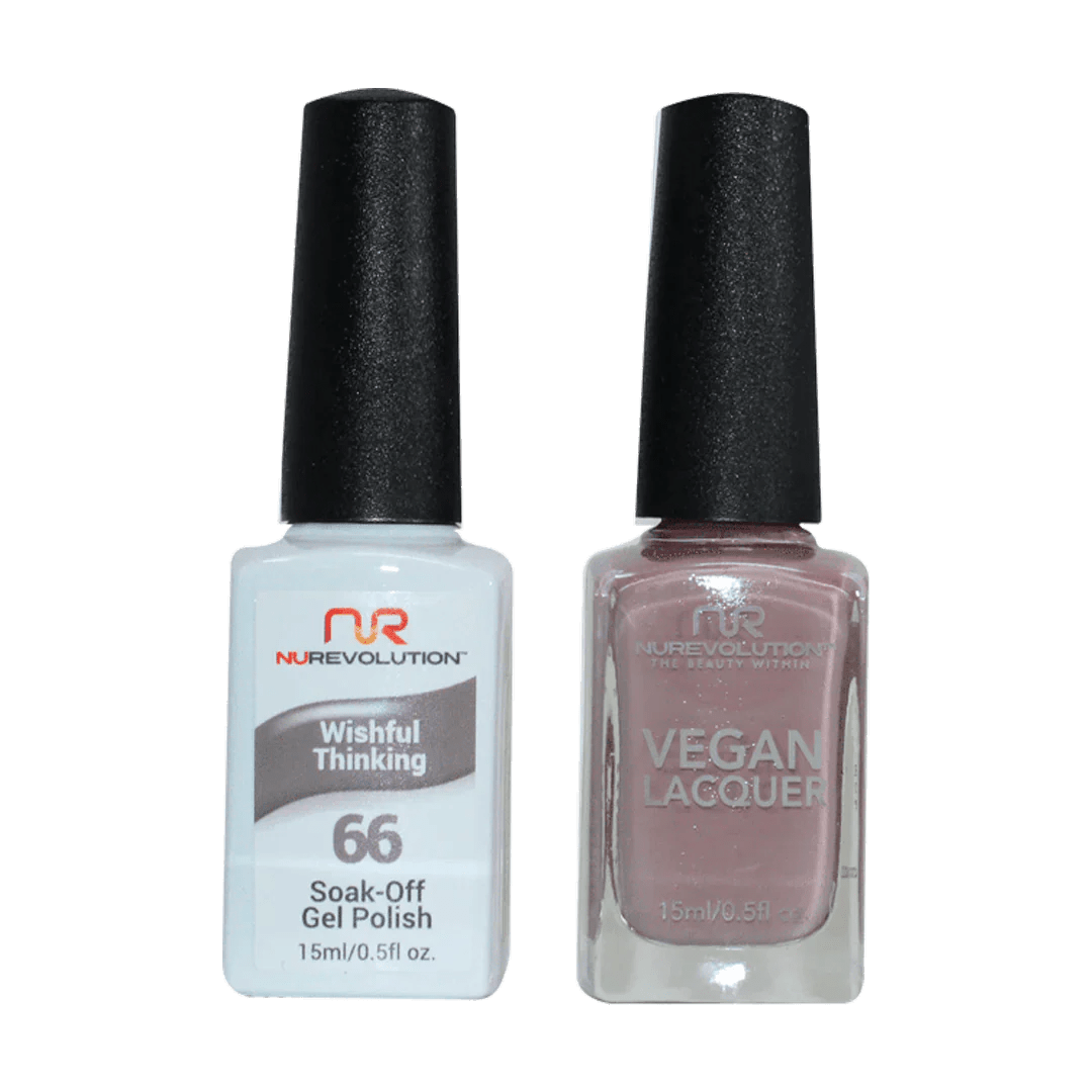 NuRevolution Trio Duo Gel &amp; Lacquer 066 Wishful Thinking - EMOI SUPPLY