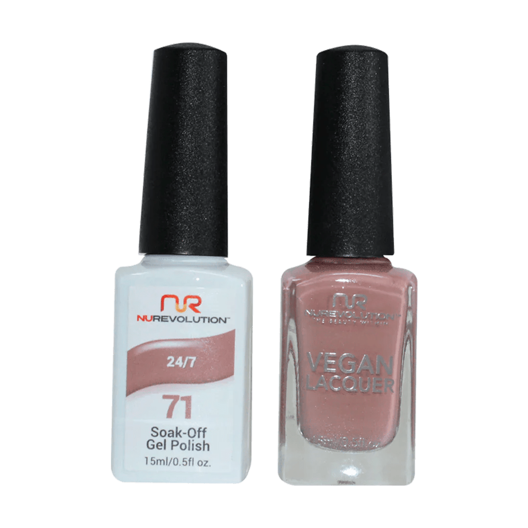 NuRevolution Trio Duo Gel &amp; Lacquer 071 24/7 - EMOI SUPPLY