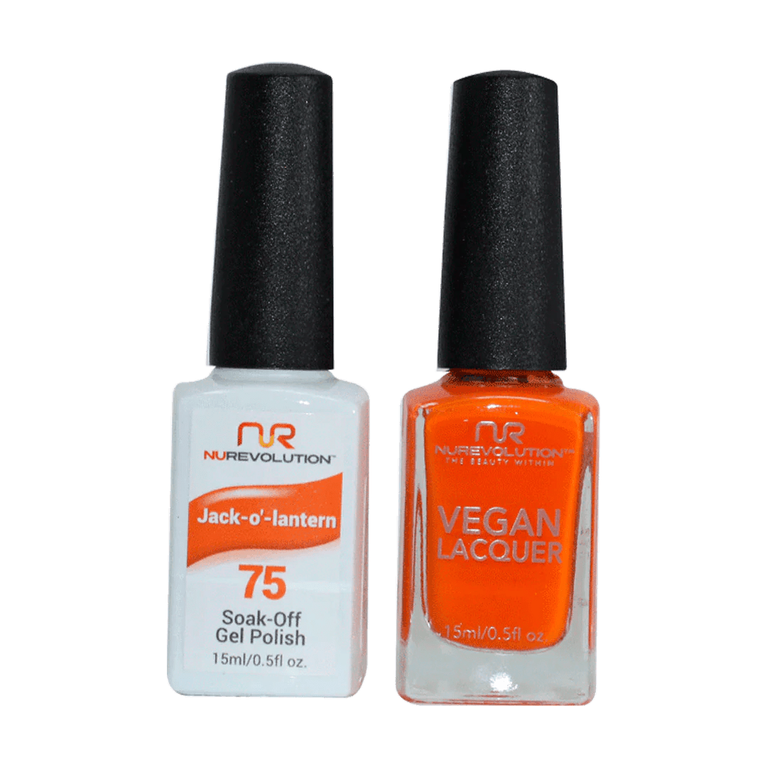 NuRevolution Trio Duo Gel & Lacquer 075 Jack - o&