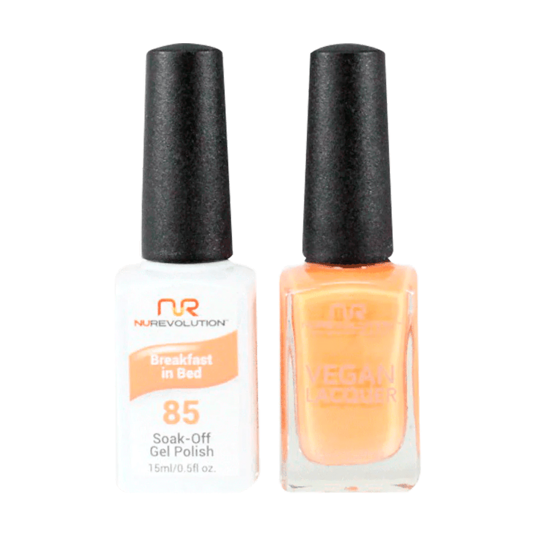 NuRevolution Trio Duo Gel & Lacquer 085 Breakfast In Bed - EMOI SUPPLY