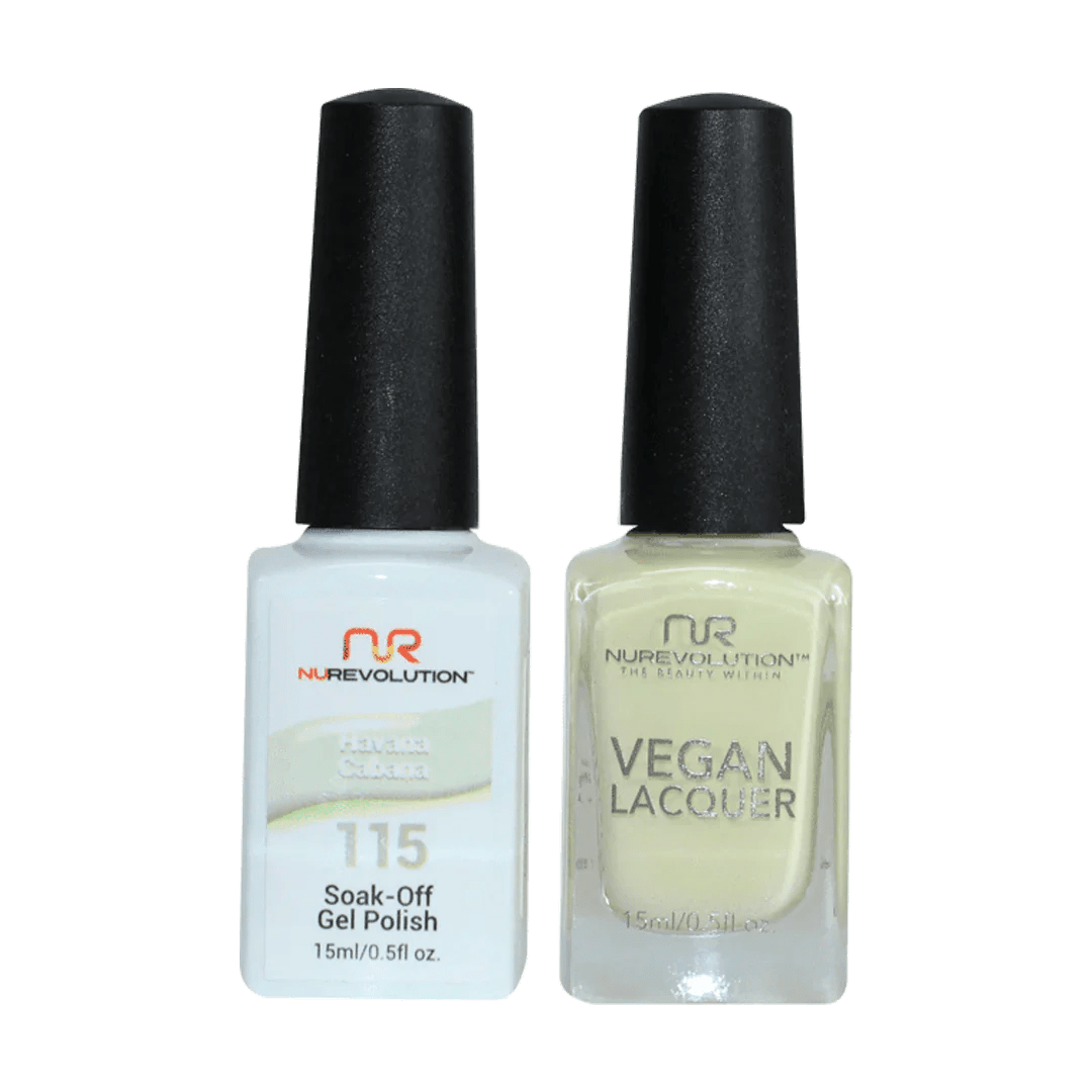 NuRevolution Trio Duo Gel &amp; Lacquer 115 Havana Cabana - EMOI SUPPLY