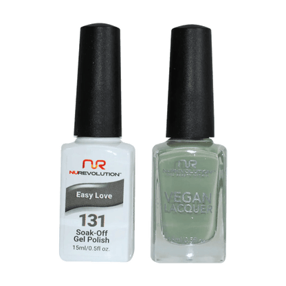 NuRevolution Trio Duo Gel &amp; Lacquer 131 Easy Love - EMOI SUPPLY
