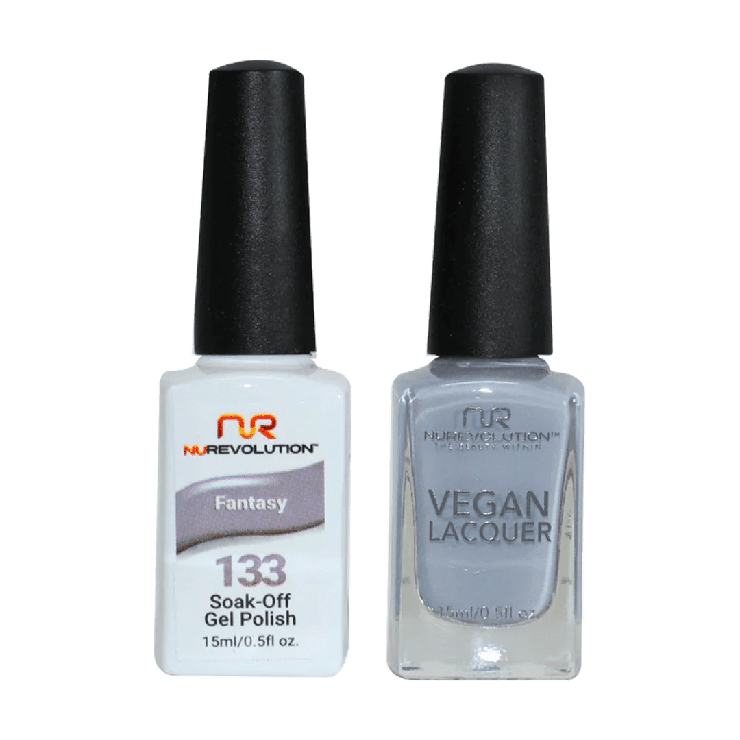 NuRevolution Trio Duo Gel &amp; Lacquer 133 Fantasy - EMOI SUPPLY