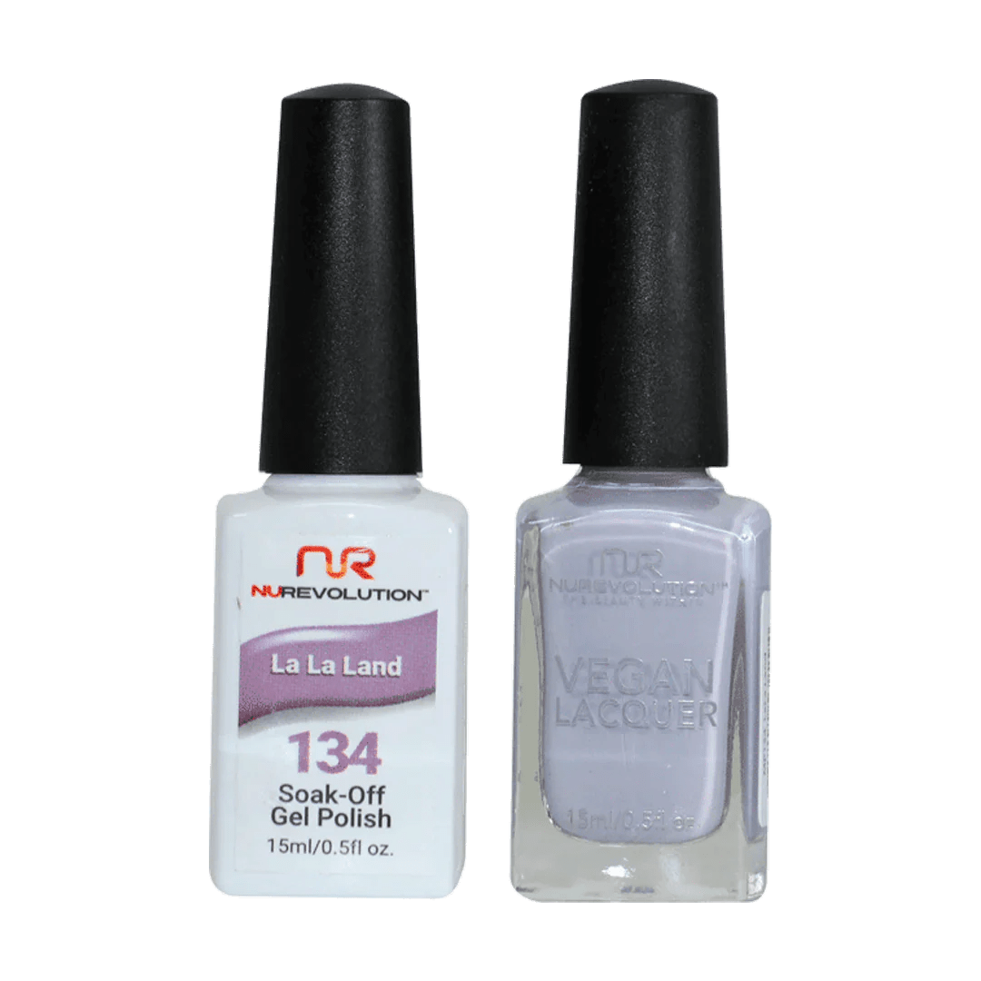 NuRevolution Trio Duo Gel &amp; Lacquer 134 La La Land - EMOI SUPPLY