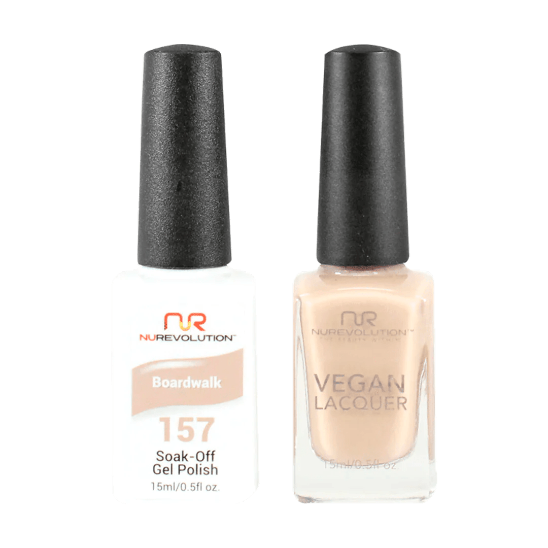 NuRevolution Trio Duo Gel &amp; Lacquer 157 Boardwalk - EMOI SUPPLY
