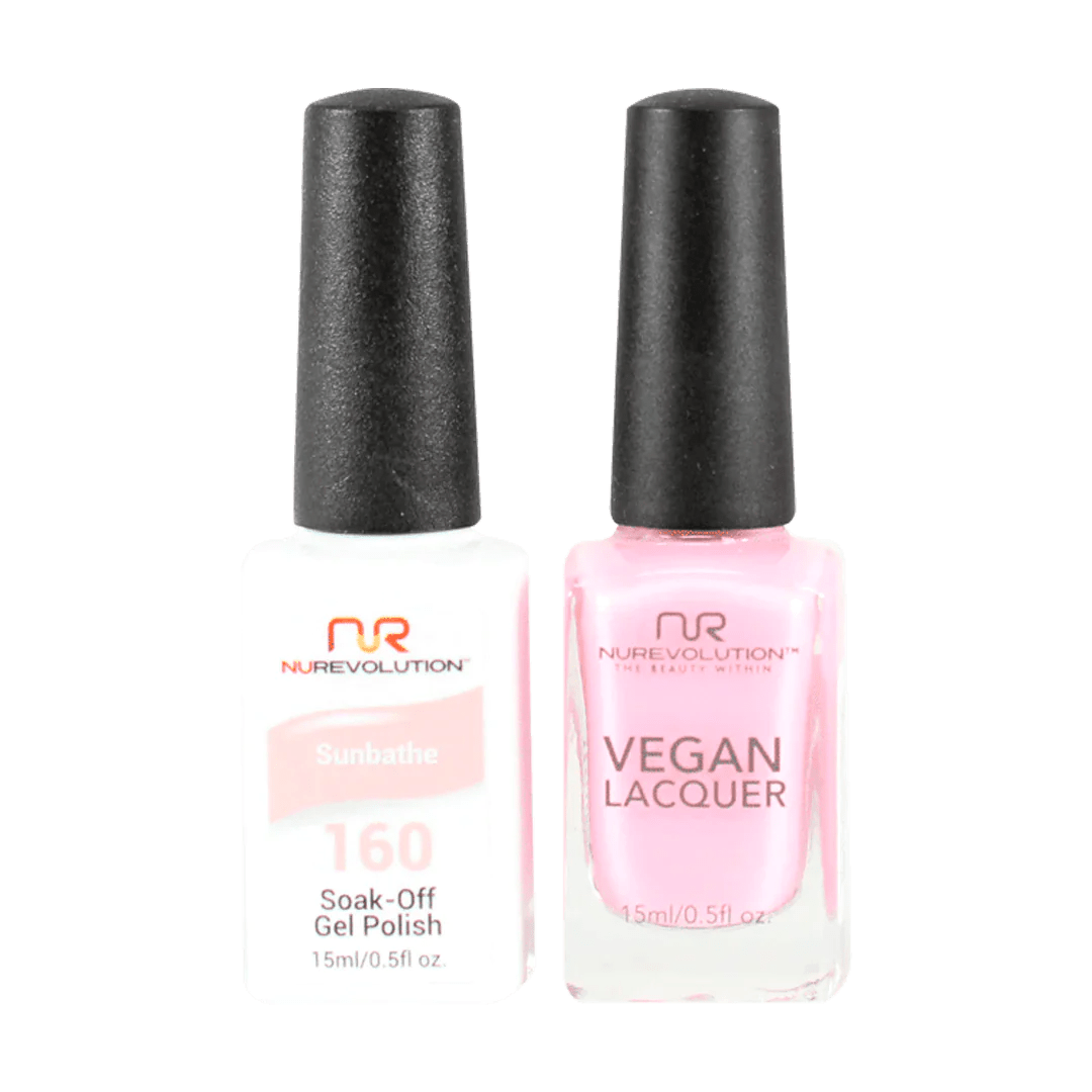NuRevolution Trio Duo Gel &amp; Lacquer 160 Sunbathe - EMOI SUPPLY