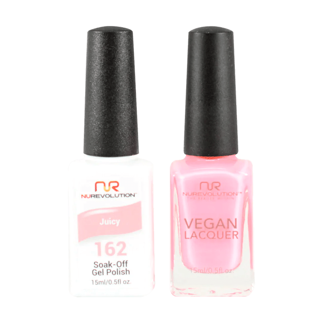NuRevolution Trio Duo Gel &amp; Lacquer 162 Juicy - EMOI SUPPLY