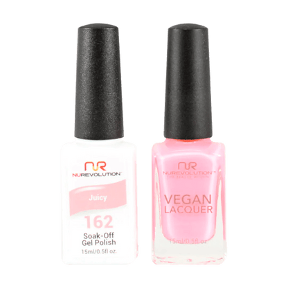 NuRevolution Trio Duo Gel &amp; Lacquer 162 Juicy - EMOI SUPPLY