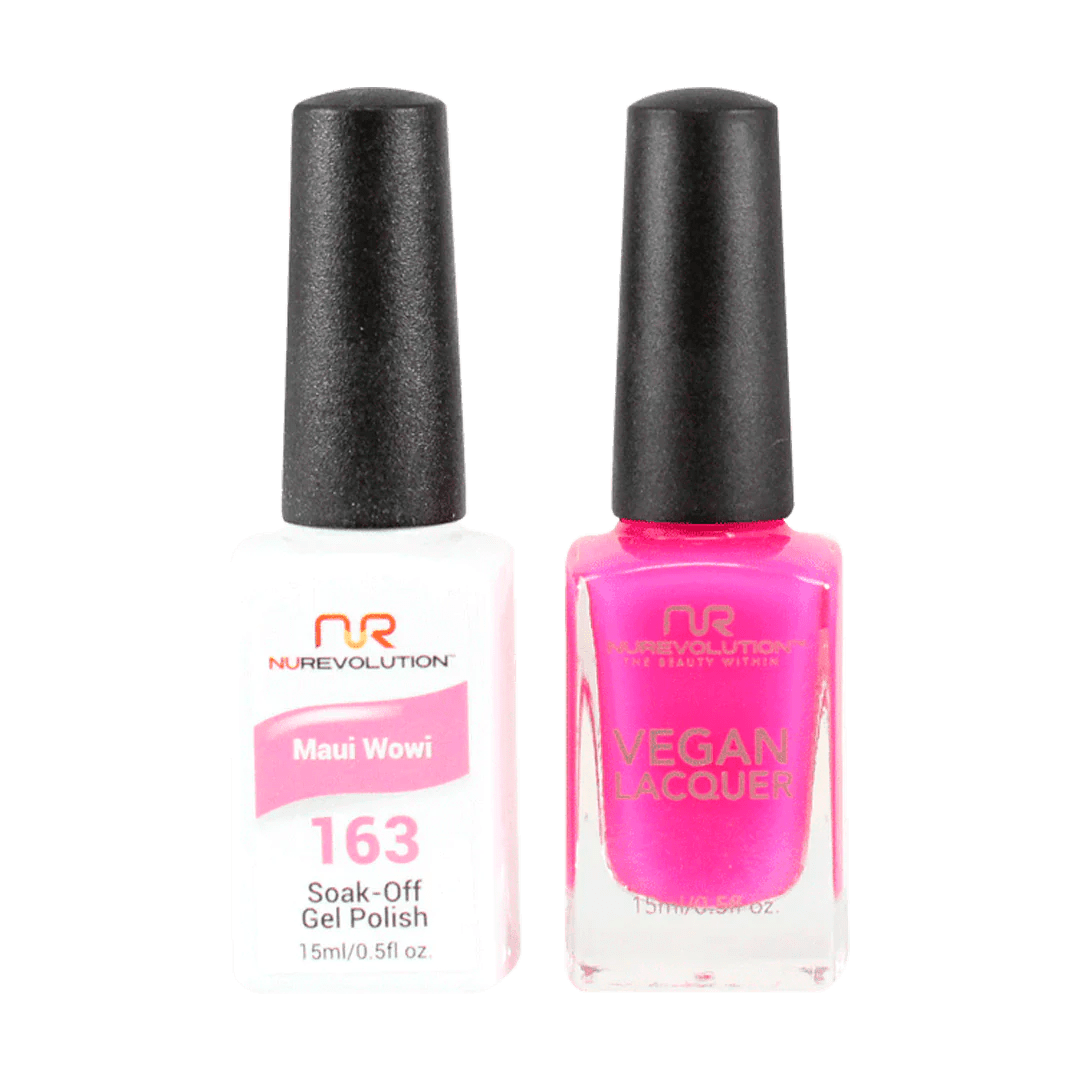 NuRevolution Trio Duo Gel &amp; Lacquer 163 Maui Wowi - EMOI SUPPLY