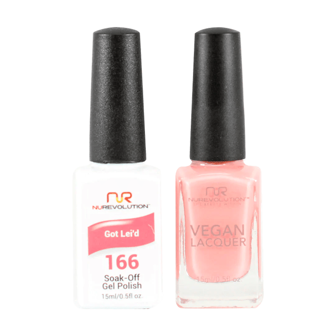 NuRevolution Trio Duo Gel &amp; Lacquer 166 Got Lei&