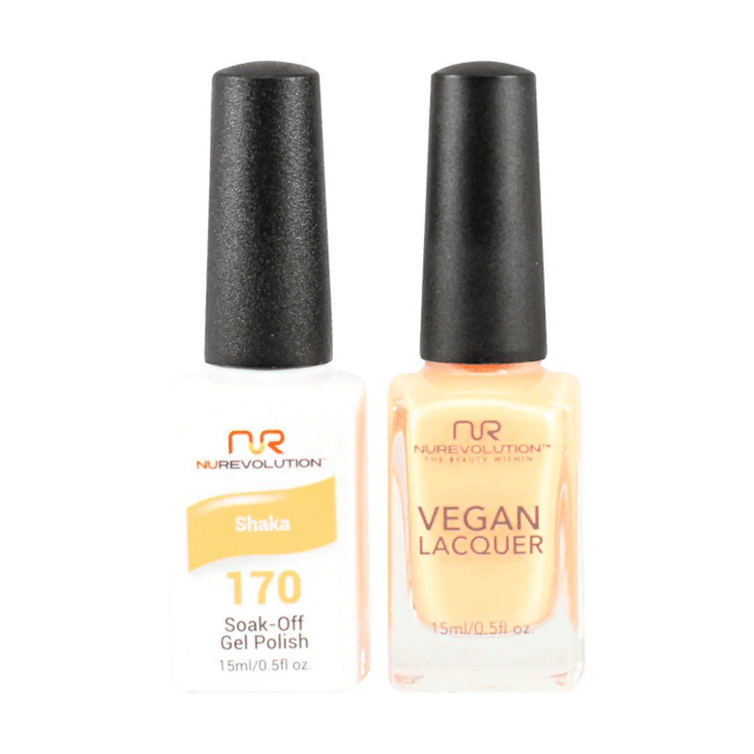 NuRevolution Trio Duo Gel &amp; Lacquer 170 Shaka - EMOI SUPPLY