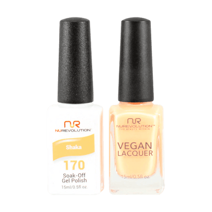 NuRevolution Trio Duo Gel &amp; Lacquer 170 Shaka - EMOI SUPPLY