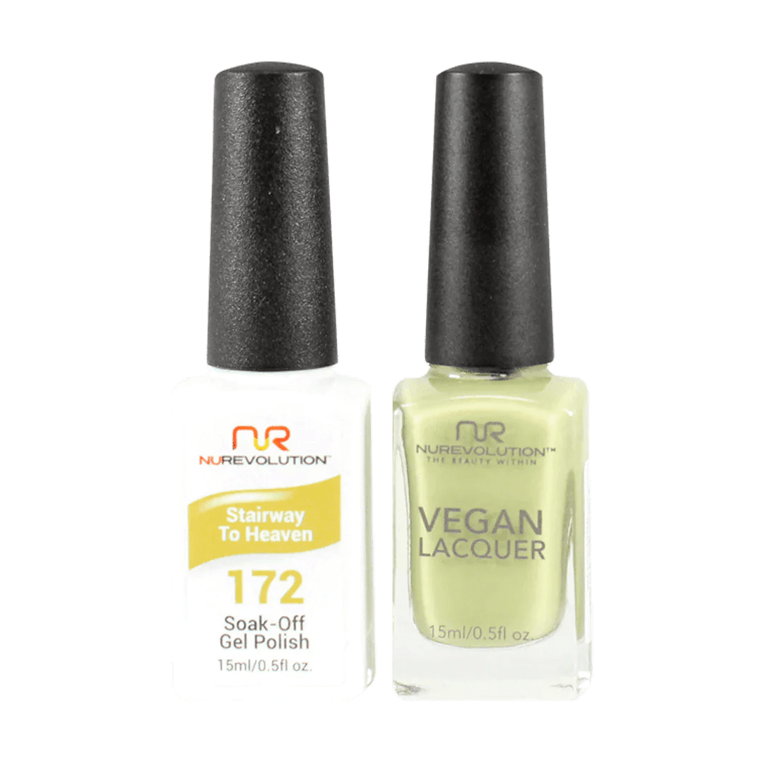 NuRevolution Trio Duo Gel &amp; Lacquer 172 Stairway to Heaven - EMOI SUPPLY