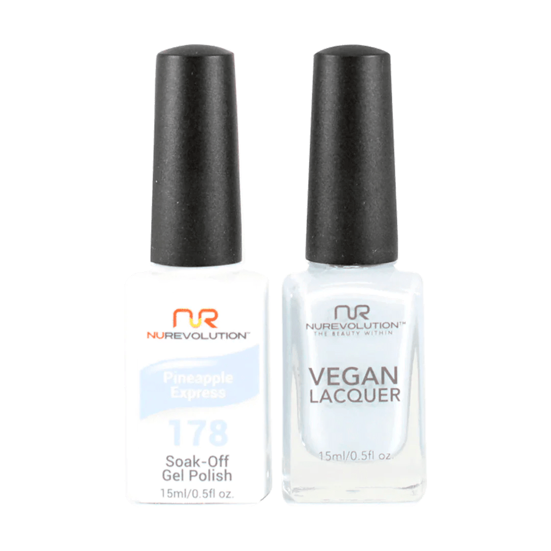 NuRevolution Trio Duo Gel &amp; Lacquer 178 Pinapple Express - EMOI SUPPLY