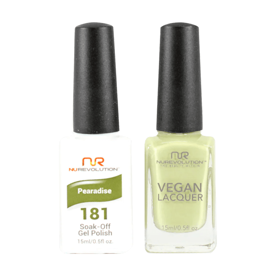 NuRevolution Trio Duo Gel &amp; Lacquer 181 Pearadise - EMOI SUPPLY