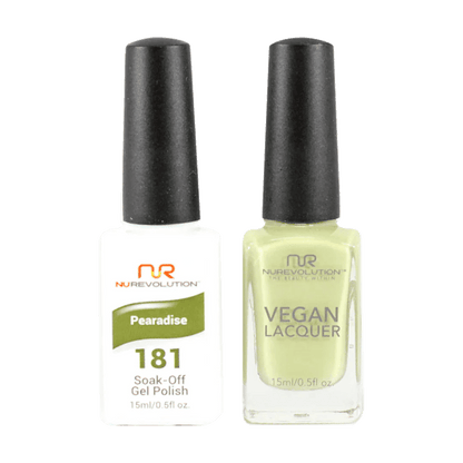 NuRevolution Trio Duo Gel &amp; Lacquer 181 Pearadise - EMOI SUPPLY