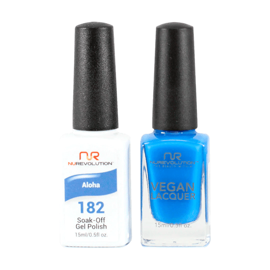 NuRevolution Trio Duo Gel &amp; Lacquer 182 Aloha - EMOI SUPPLY