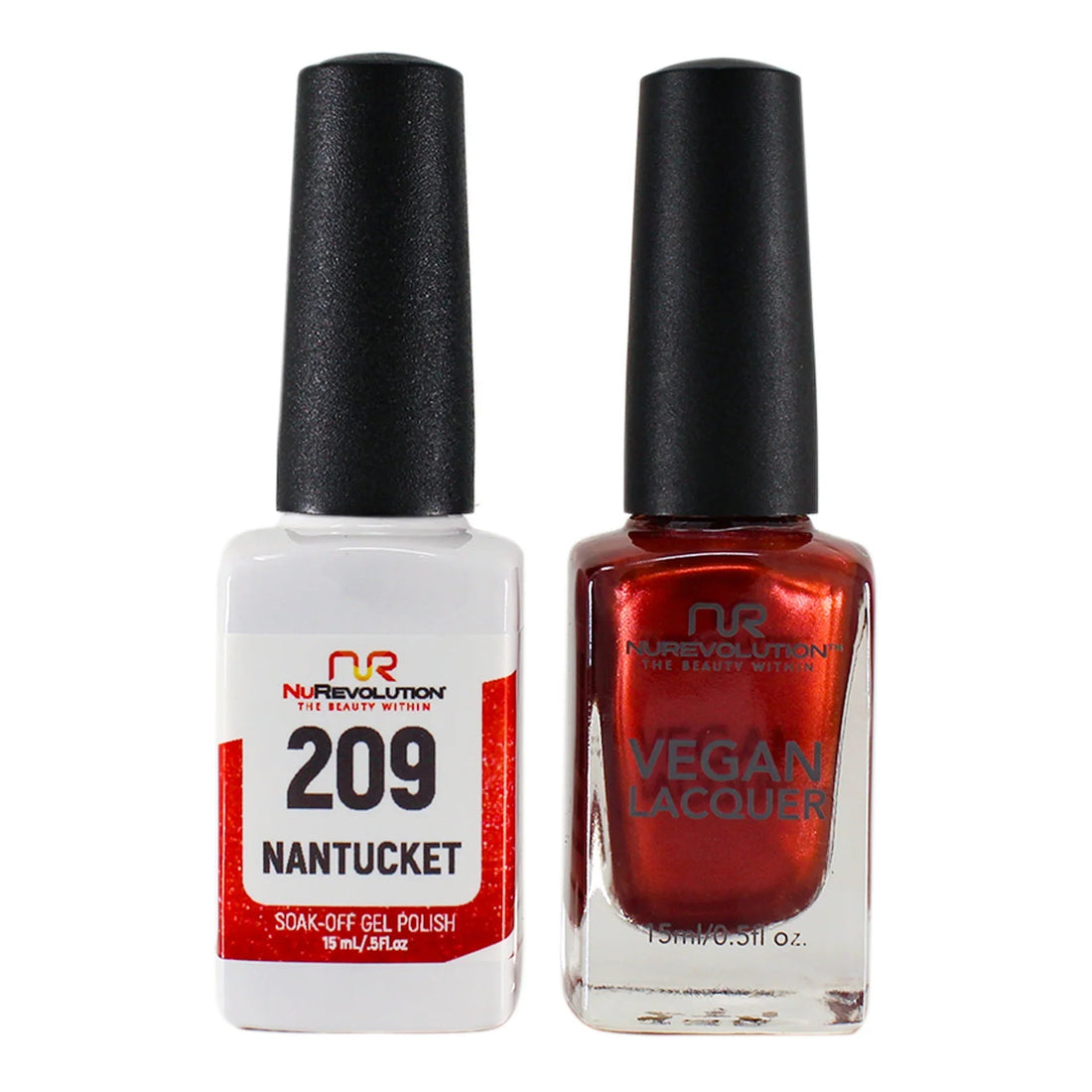 NuRevolution Trio Duo Gel & Lacquer 209 Nantucket - EMOI SUPPLY