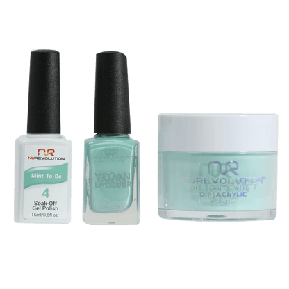 NuRevolution Trio set 004 Mint - To - Be - EMOI SUPPLY