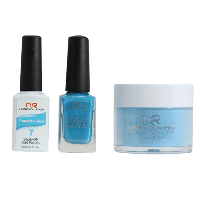 NuRevolution Trio set 007 Paradise Cove - EMOI SUPPLY