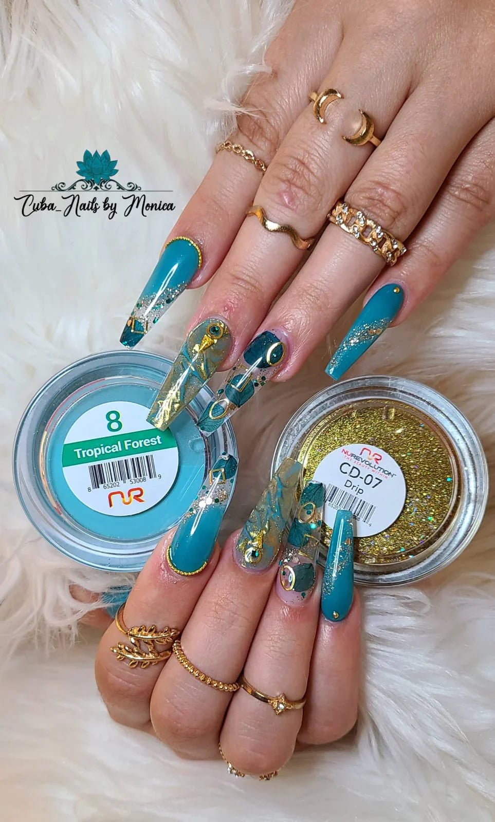 NuRevolution Trio set 008 Tropical Forest - EMOI SUPPLY