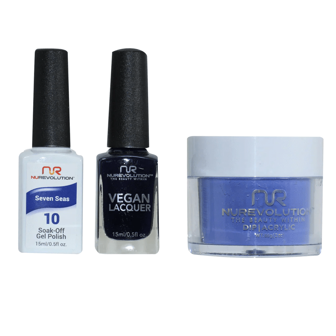 NuRevolution Trio set 010 Seven Seas - EMOI SUPPLY